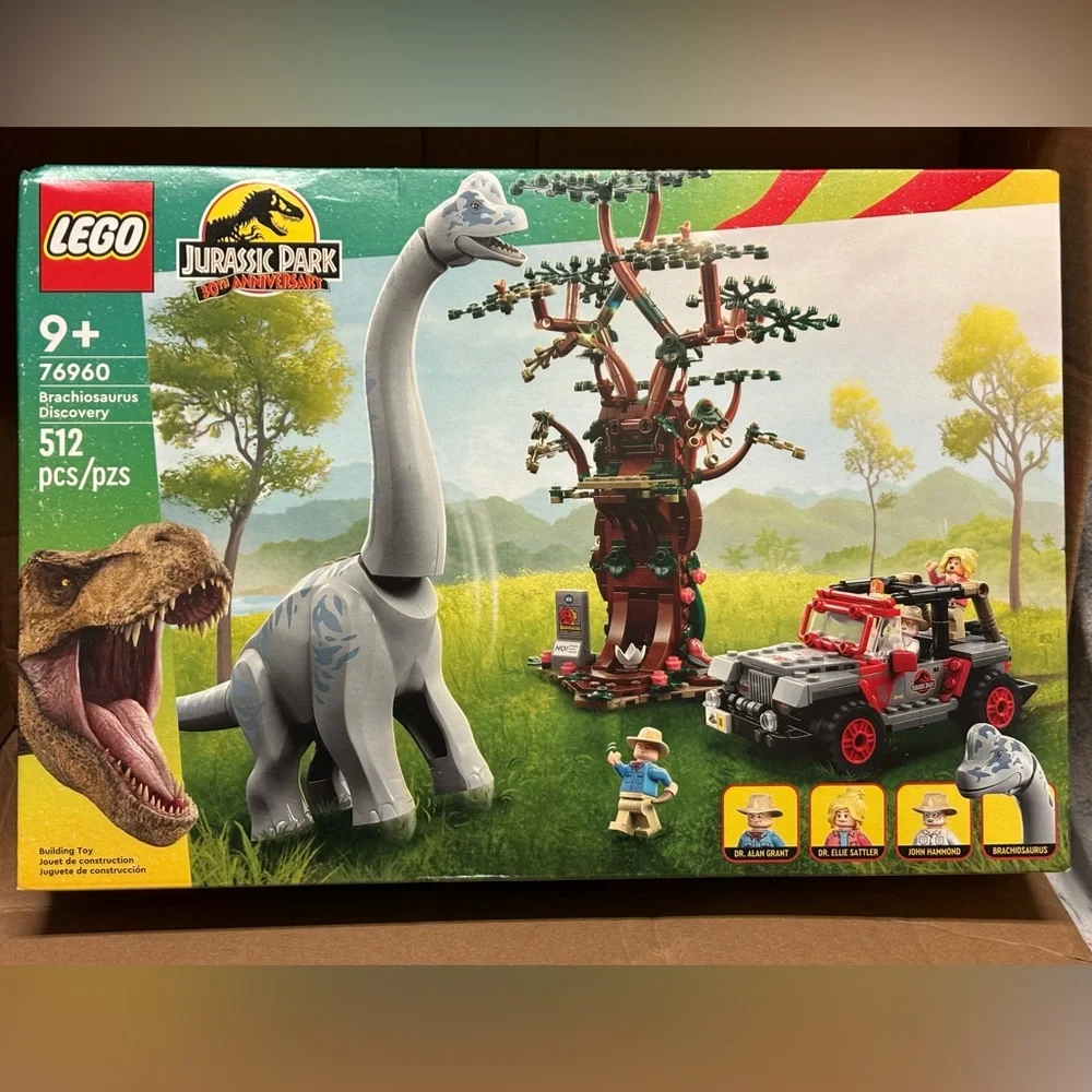 Lego Jurassic Park Brachiosaurus Discovery NIB. 30th Anniversary 76960 NIB